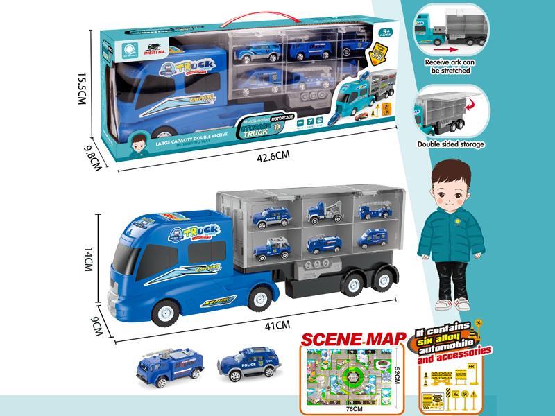 Friction Police Collect Trucks