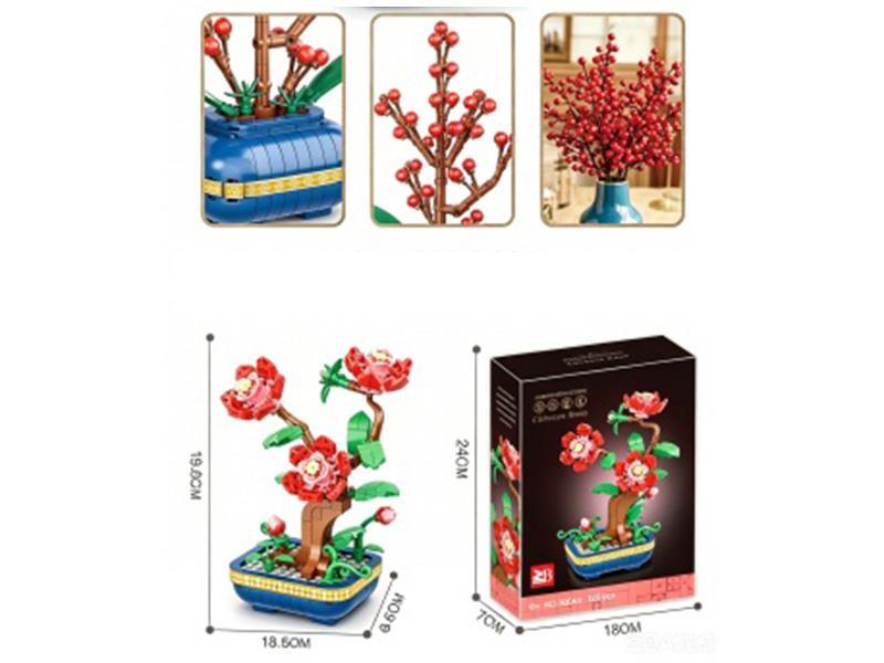 Building Blocks: 325 Pieces Rose