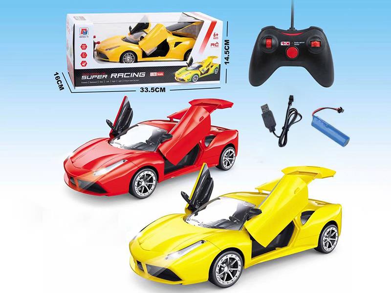 1:16 5-Channel Remote Control Ferrari Simulated Car(One Button Open Three Door)