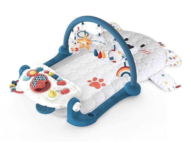 Little Bear Double-Sided Piano Fitness Stand In Blue