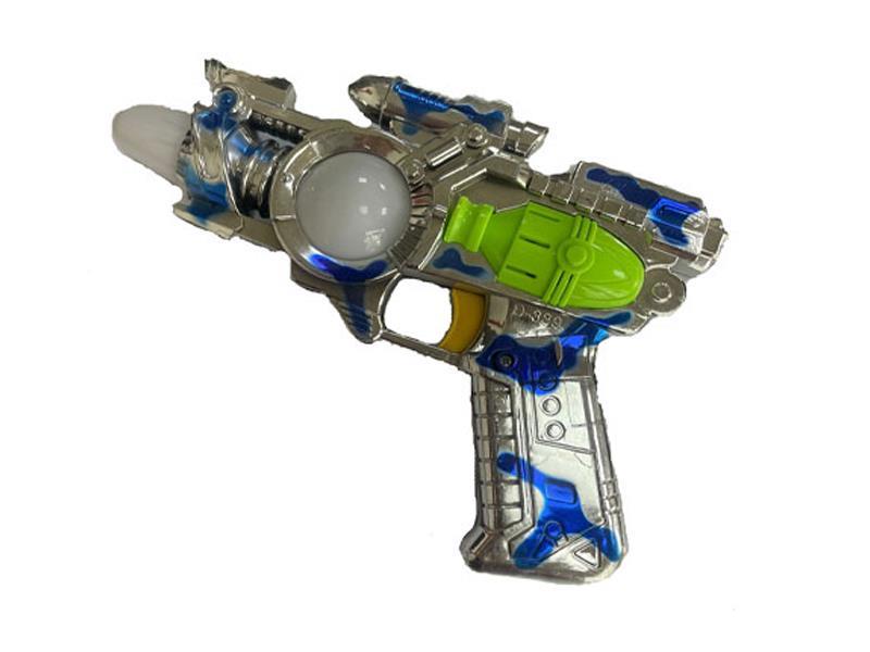 Spray Painted Voice Space Gun With Light