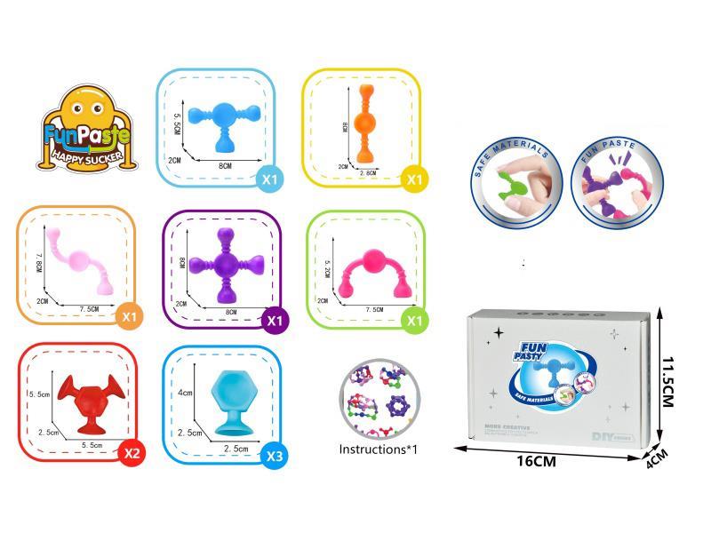 Mother And Child Large + Hexagonal Large 10Pcs