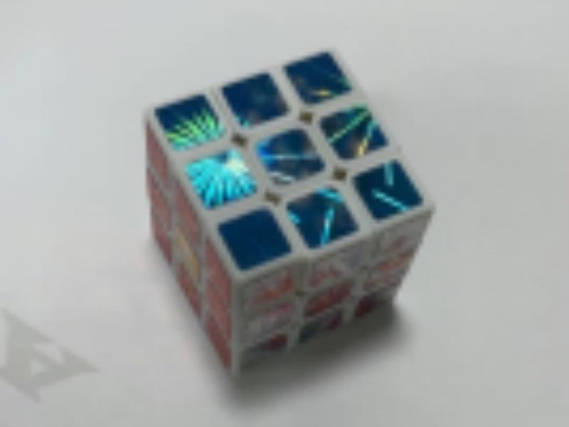 Rubik's Cube Digital Laser Mark (White C)