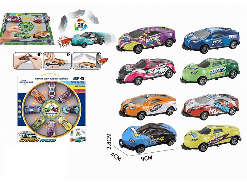 Crash Bounce Pull Back Car