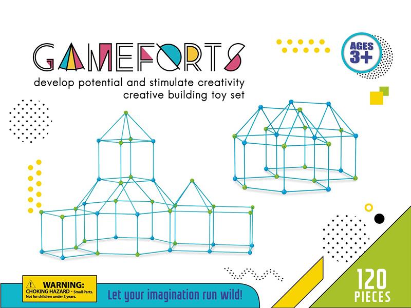 120PCS Tent Building Blocks