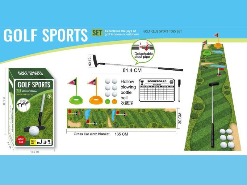 Simulation Self-Assembly Golf Set (Blow Bottle Golf)