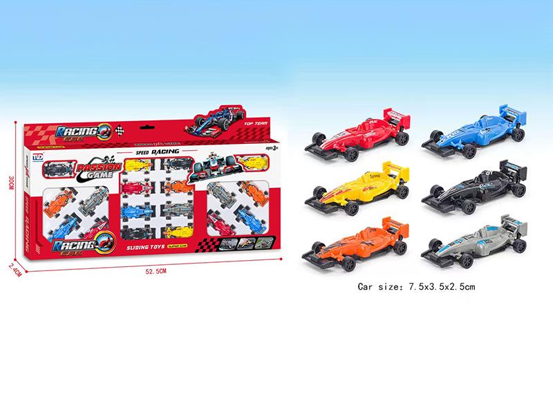 Free Wheel F1 Racing Car 18pcs