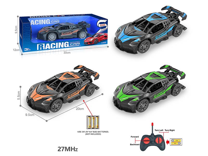 27Mhz 1:18 4-Channel Remote Control Bugatti Racing Car(Not Included Batteries)