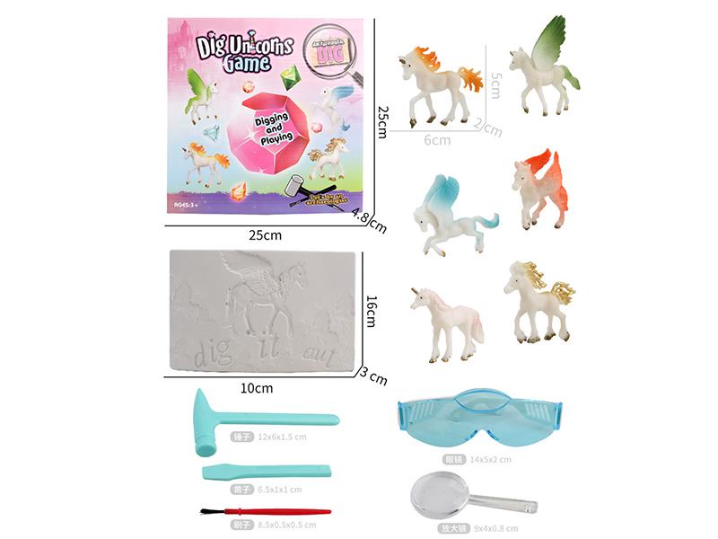 Unicorn Archaeological Dig Set