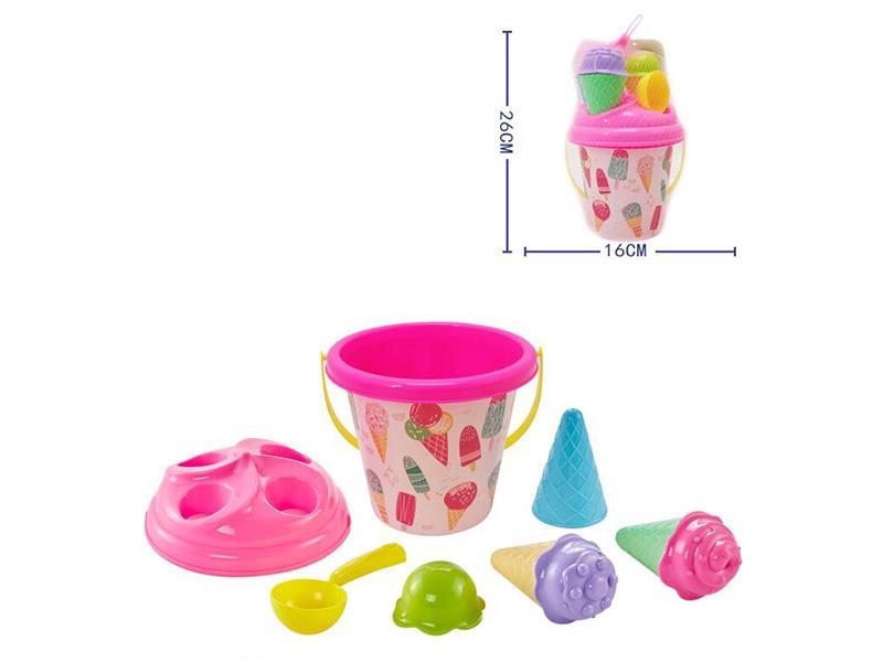 9-Piece Ice Cream Bucket Set
