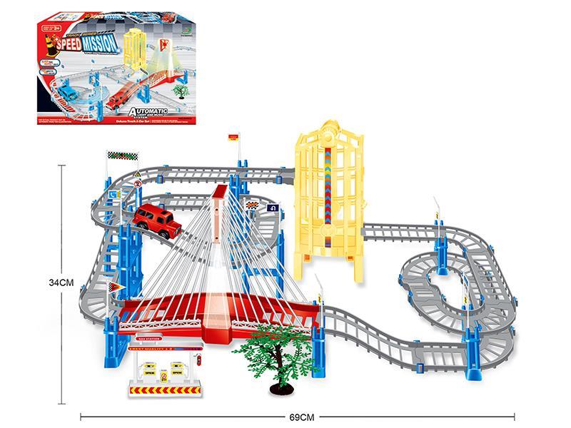 Speed Mission Rail Car 101pcs