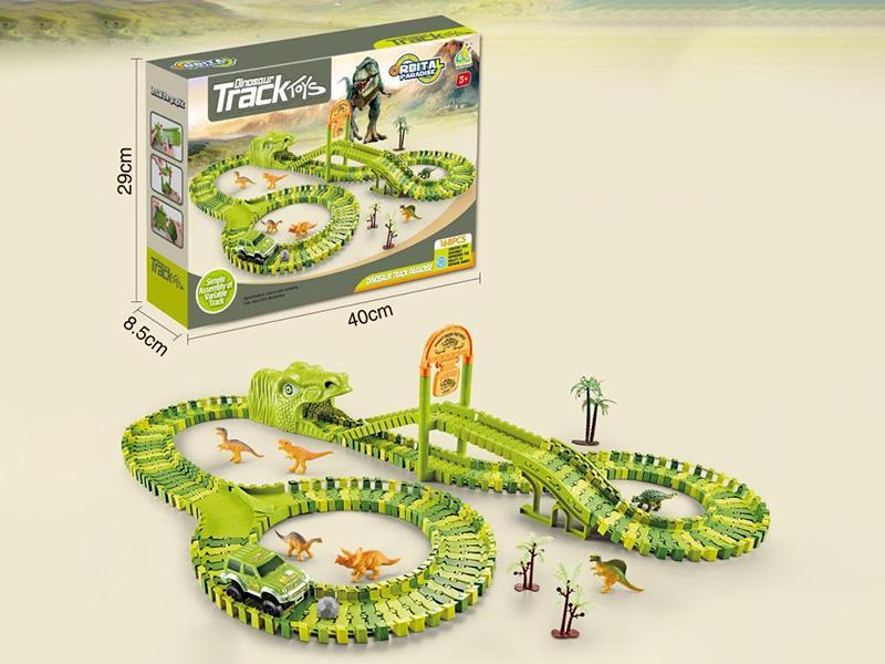 Dinosaur Paradise Track Car Toy