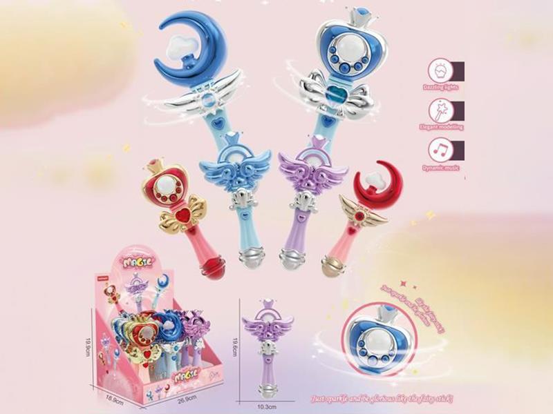 Magic Stick With Sound And Light 12pcs