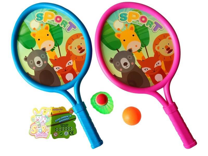 Animal Forest Pet Film Egg-Shaped Rackets For Outdoor Sports