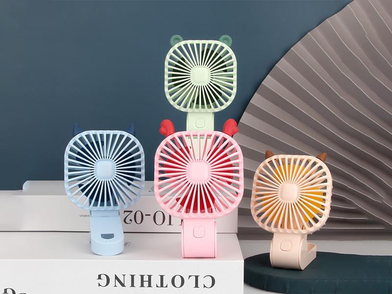 Folding Hanging Neck Animal Fan