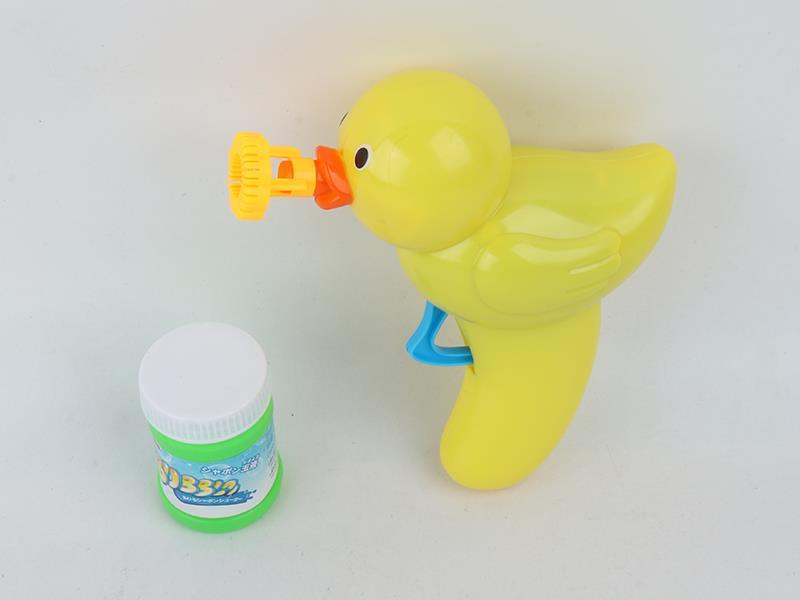Yellow Duck Bubble Gun