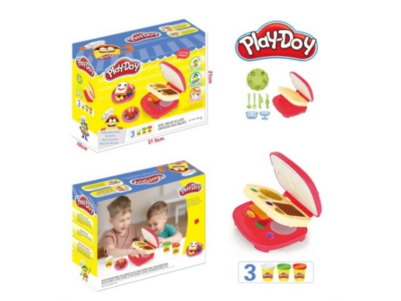 Colorful Clay Bread Machine Set