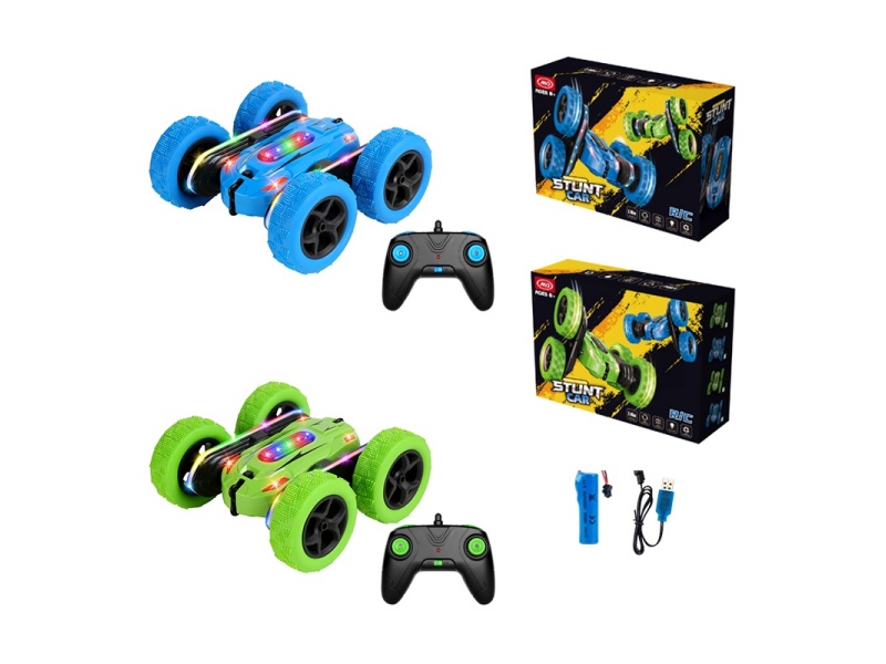 Remote Control Stunt Car With Lights