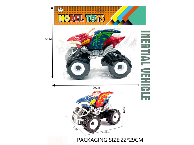 Friction Bigfoot Pterosaur Car