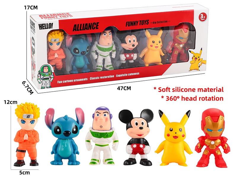 4-Inch Alliance Series Figurine Ornaments