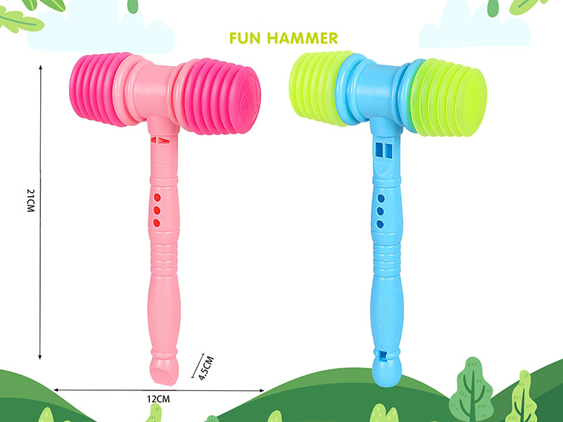 Hammer Toy With Whistle