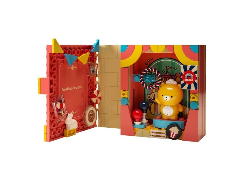 Building Blocks: David Bear'S Joyful Circus