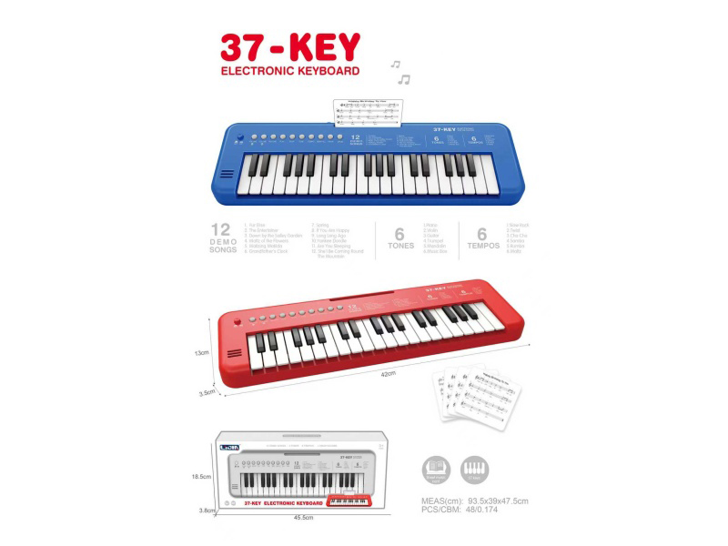 37-Key Electronic Organ