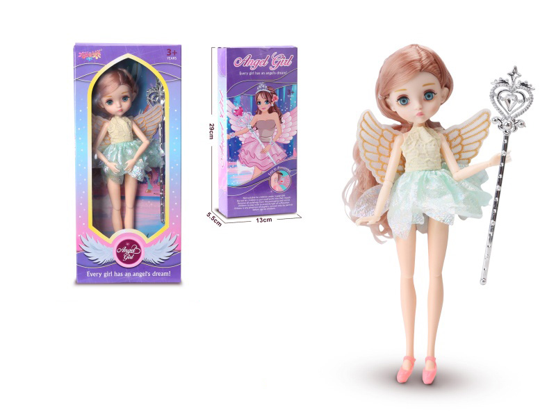 10" Anigel Girl Doll With Magic Stick