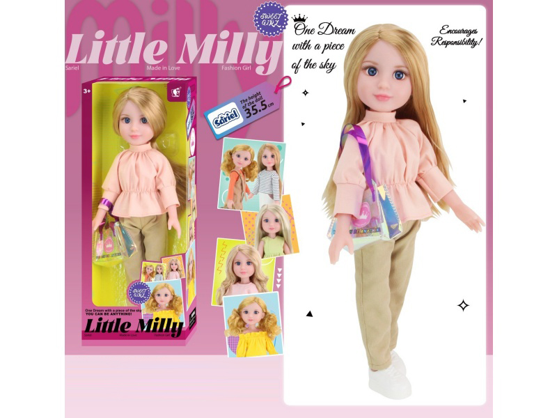 14-Inch All-Vinyl Fashionable Doll