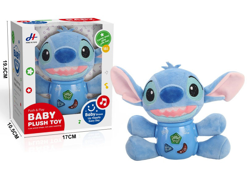 Sound, Light, Plush Teddy