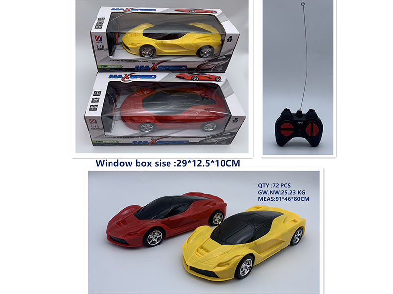 1:18 4-Channel Remote Control Ferrari Car With 3D Lights