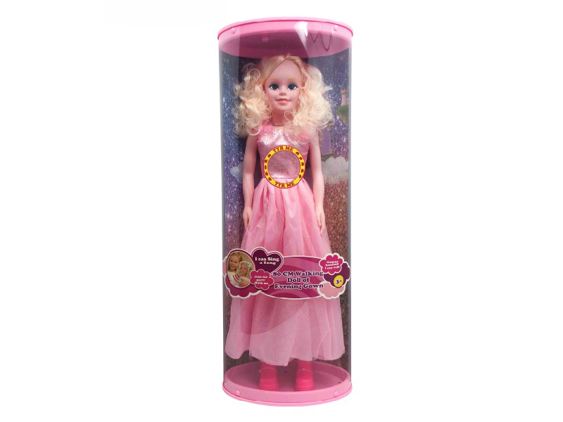 80cm Fashion And Walking Doll With Music(2xAG3 Batteries)