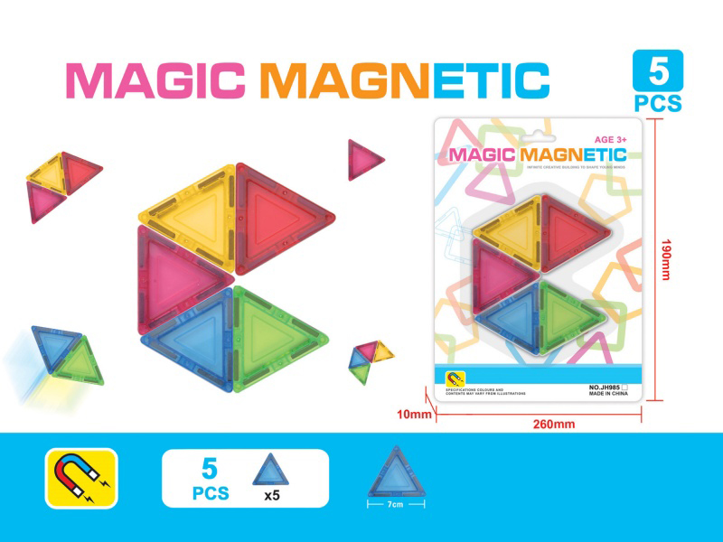Magnetic Building Blocks(5pcs)
