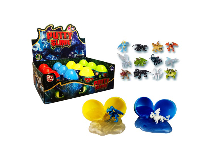Crystal Mud Slime Dragon Taming Putty