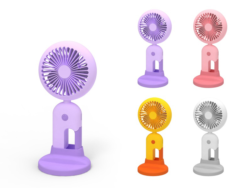 Usb Charging Handheld Lockable Small Fan