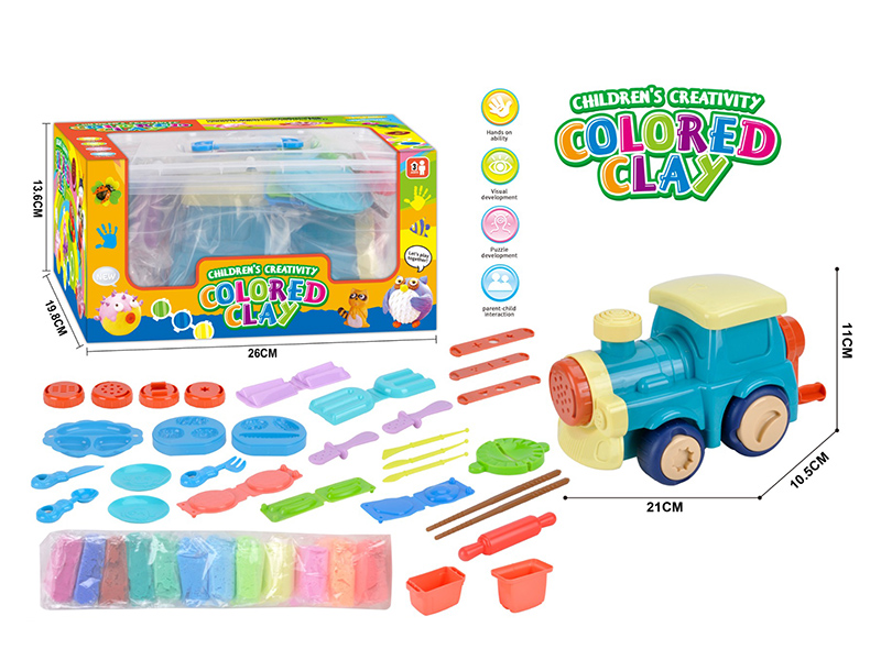 Colored Clay Set