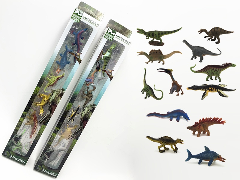 6pcs Mini Dinosaur Set