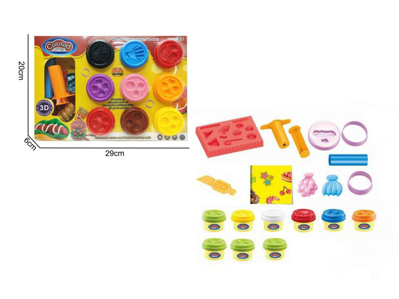 Fast Food Clay Set