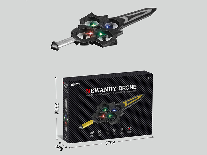 2.4G Four-Axis Remote-Controlled Foam Fighter Jet