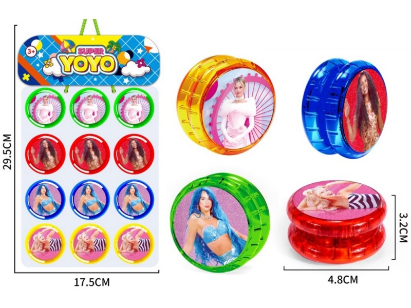 Barbie Yo-Yo (12Pcs)