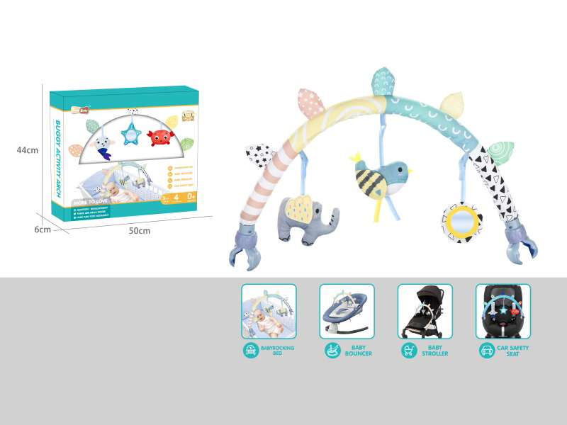 Baby Bed & Stroller & Baby Bouncer & Car Safety Seat Arch Toy