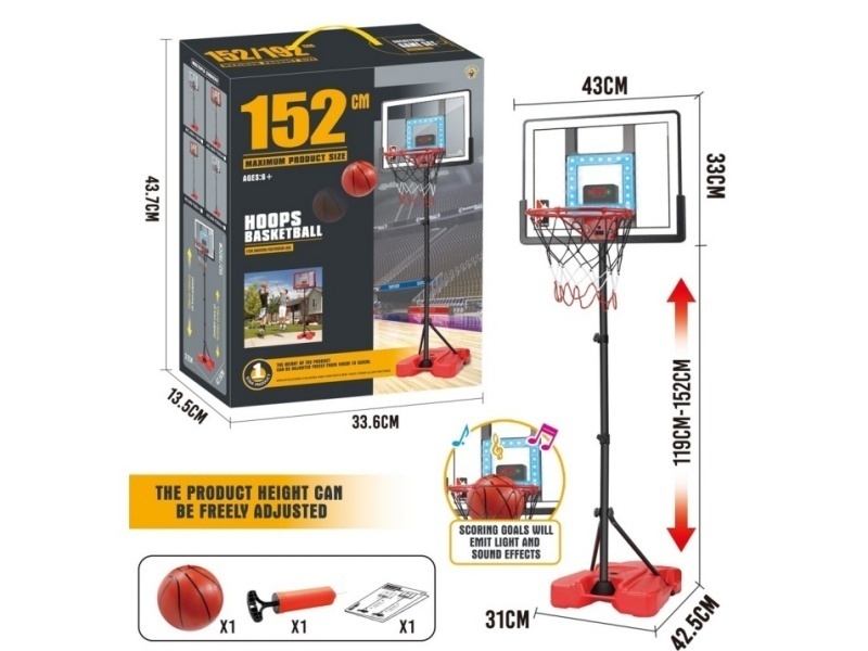 Enhanced Basketball Stand