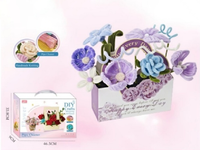 Purple Blue Dream Diy Twist Stick Gift Box Bouquet