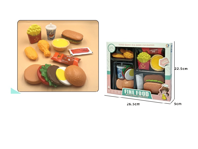 Pretend Play Western Dining Set