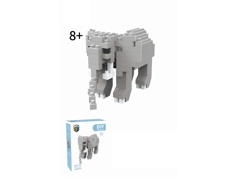 Elephant Building Blocks Animal Series 148 PCS