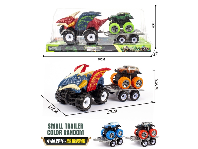 Inertial Off-Road Wing Loong Towing Force Large Foot Climbing Alloy Vehicle