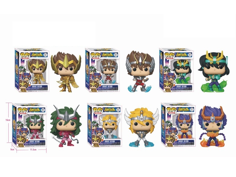 The New 4 "Pop Saint Fighter Figure Comes In A Box