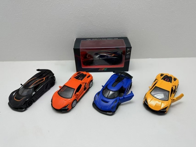 1:32 Windowed Box Konecranbo Bull Simulation Alloy Car