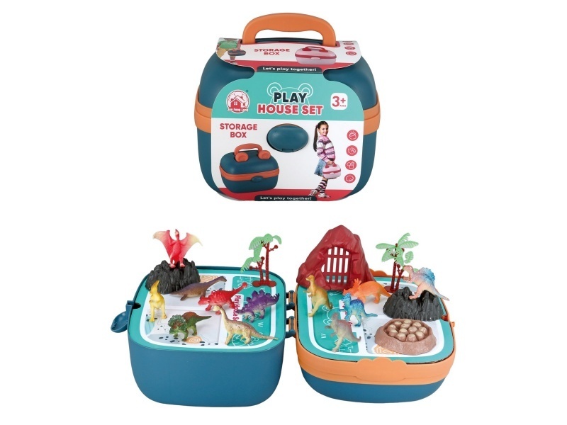 Dinosaur Set Storage Suitcase