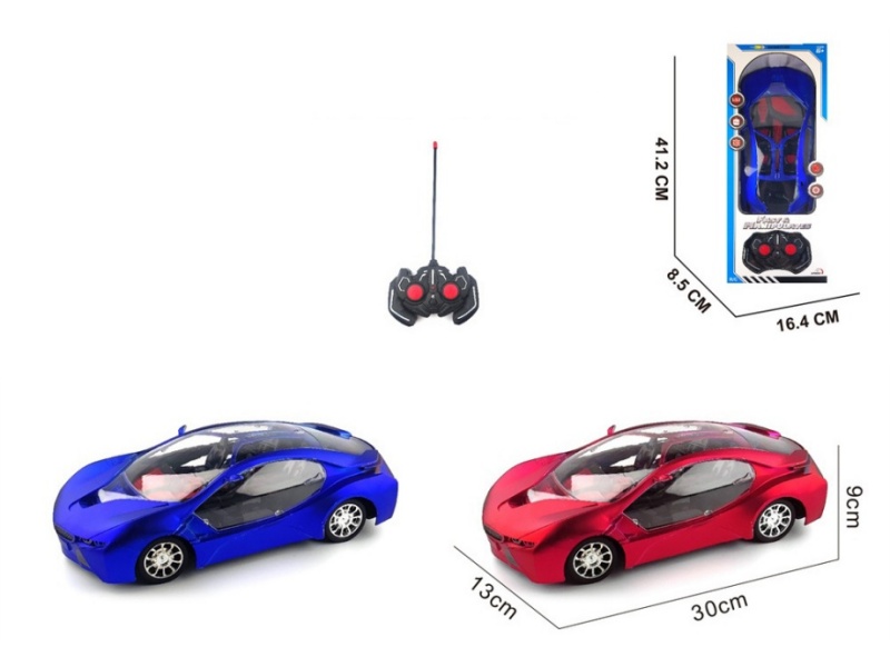 4-Channel  Remote Control Car Frosted Bmw